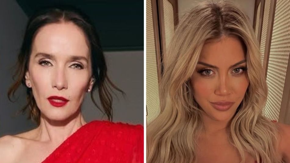 Natalia Oreiro y Wanda Nara
