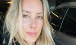 Anita Espasandín eligió un abrigo clásico vintage para un look moderno urban chic
