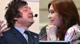 Javier Milei y Cristina Kirchner