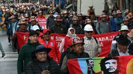 Protestas en Bolivia 22052026