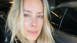 Anita Espasandín eligió un abrigo clásico vintage para un look moderno urban chic