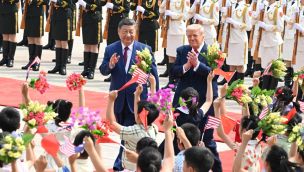 Xi y Trump