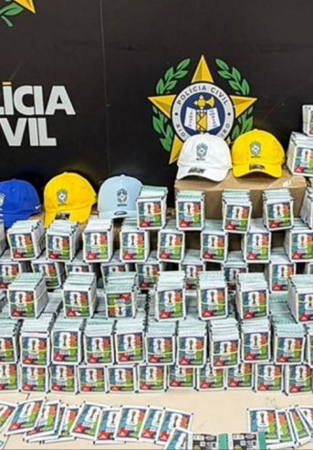 Figuritas truchas en Brasil