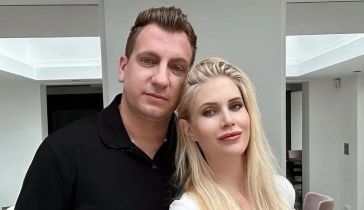 Maxi López y Daniela Christiansson