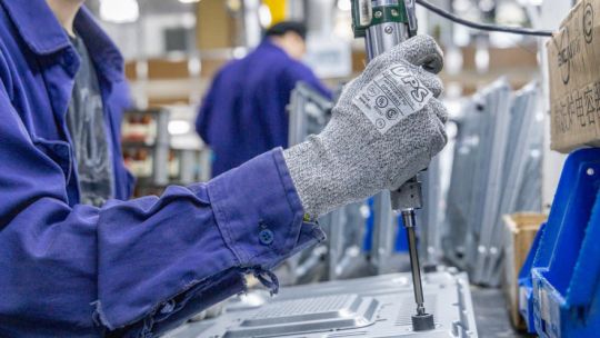El uso de la capacidad instalada de la industria alcanzó el 59,1%, según el INDEC