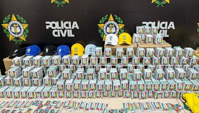 Figuritas truchas en Brasil