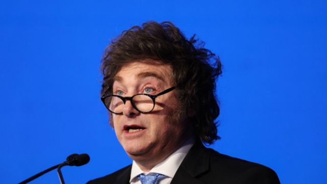 El presidente Javier Milei