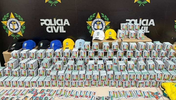 Figuritas truchas en Brasil