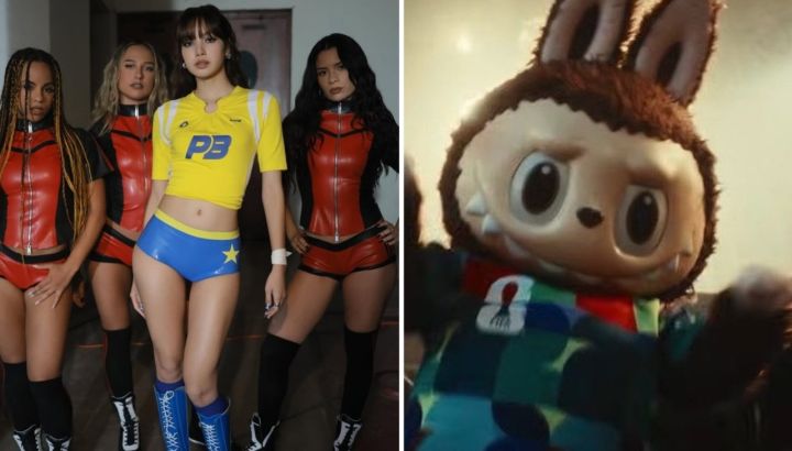 LISA ficha a Labubu para el video de "Goals" de la Copa Mundial de la FIFA junto a Anitta y Rema