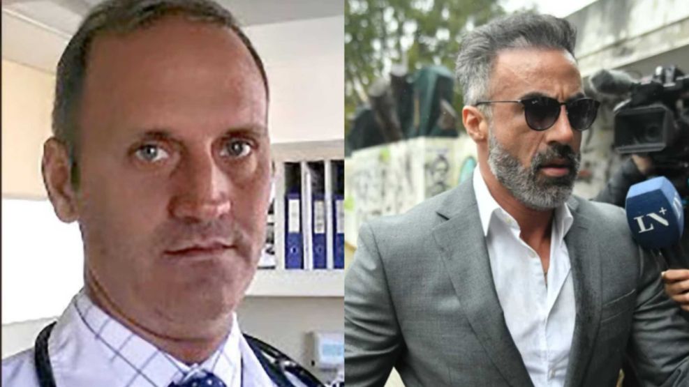 El cardiólogo Sebastián Nani y Leopoldo Luque 20260522