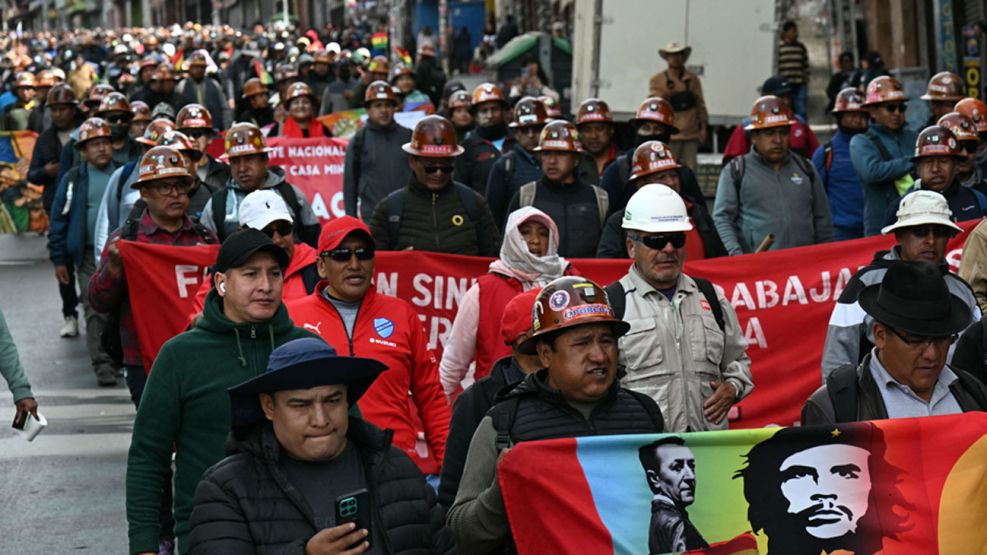 Protestas en Bolivia 22052026