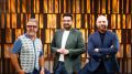 Donato de Santis, Germán Martitegui y Damián Betular