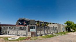 Acceso al hotel Sol de Funes, en Santa Fe