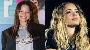 Emilia Mernes y Tini Stoessel