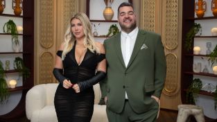 Wanda Nara y Darío Barassi en Love is Blind Argentina