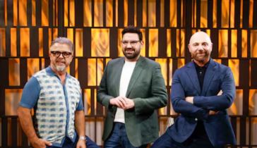 Donato de Santis, Germán Martitegui y Damián Betular