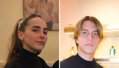 Las fotos de Ámbar de Benedictis, la hija de Juana Viale, y Valentino, el hijo de Wanda Nara, en un exclusivo evento