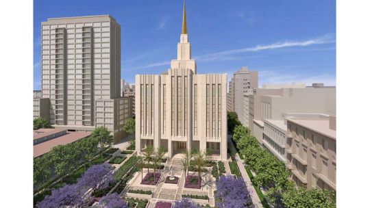 Cómo será por dentro el futuro templo mormón que se construirá en pleno microcentro porteño