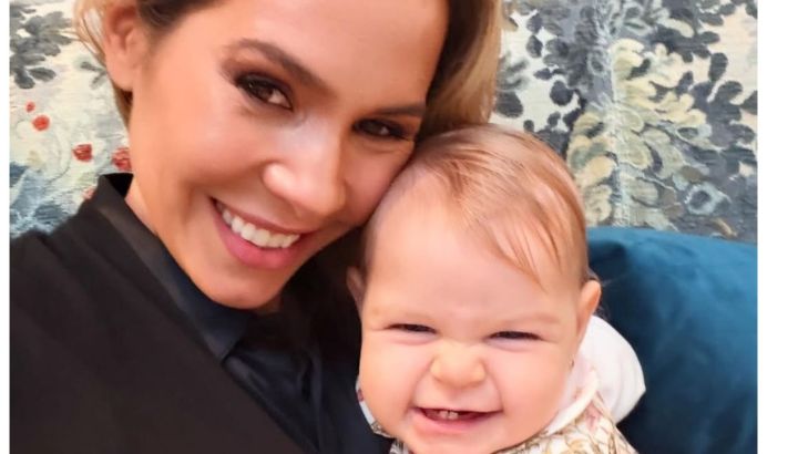 El look artístico de Khalo, la hija de Elina Costantini: "Tiembla el Malba"