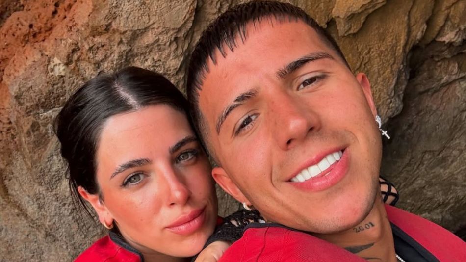 Valentina Cervantes y Enzo Fernández