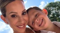 Así fue el cumpleaños de Donatello, el hijo de Noelia Marzol: tractores, inflables y un living Montessori