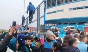 Protestas en Racing