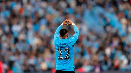 El gol más importante de la historia de Belgrano: Uvita Fernández firmó el épico 3-2 ante River