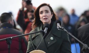 La vicepresidenta de la Nación, Victoria Villarruel