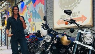 La travesía de Carolina Baldini en moto: viajó más de 1400 kilómetros 