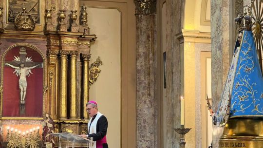 La homilía completa de Jorge García Cuerva: "Viven de privilegios, alejados del común de la gente"