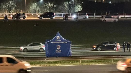 Un nene de 9 años ingresó en bicicleta a Panamericana y murió atropellado