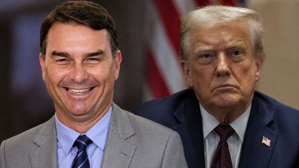 Donald Trump y Flavio Bolsonaro