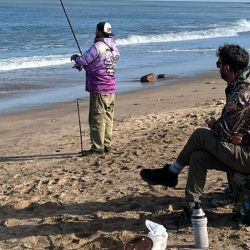 Hacia el sur estuvieron dirigidas la mayoría de las miradas, tal como se esperaba, aunque también el pique se hizo presente en la zona céntrica, con puntos altos en el tradicional muelle de pescadores de Miramar, muy concurrido durante todo el fin de semana. En dirección a Necochea, Mar del Sur pagó bien.