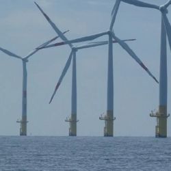 Los pilares de acero y hormigón ralentizan las corrientes de marea.