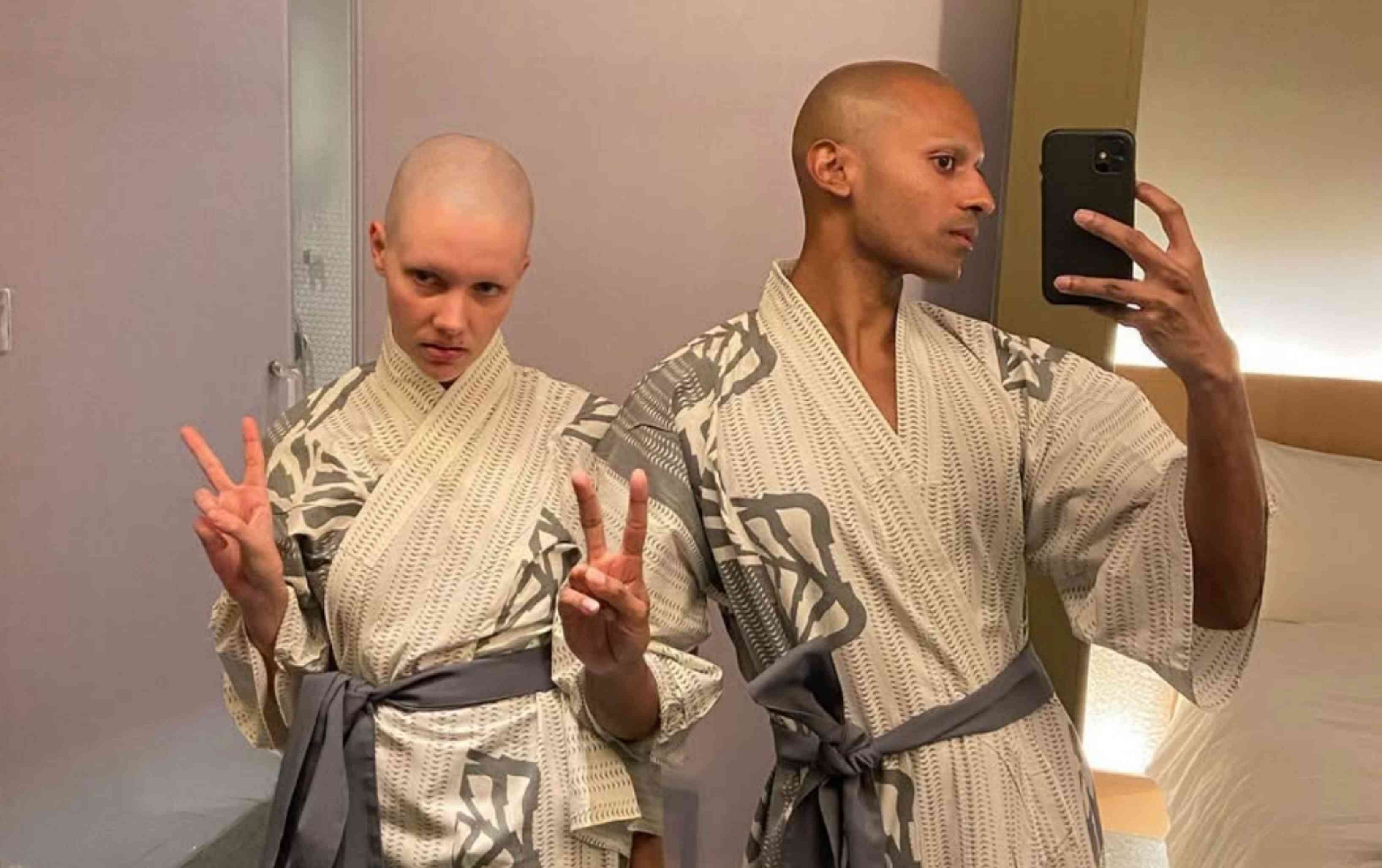 Hannah Rose Dalton y Steven Raj Bhaskaran, diseñadores de Matières Fécales.