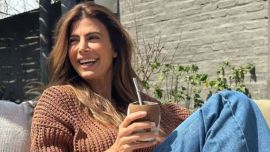 La llamativa mesa de corteza de árbol que Juliana Awada colocó en su living para crear un perfecto ambiente eco luxury