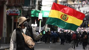 Manifestaciones en Bolivia 26052026