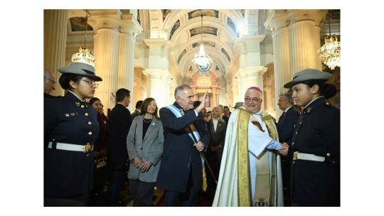 Jaldo pidió unidad nacional en el Tedeum del 25 de Mayo