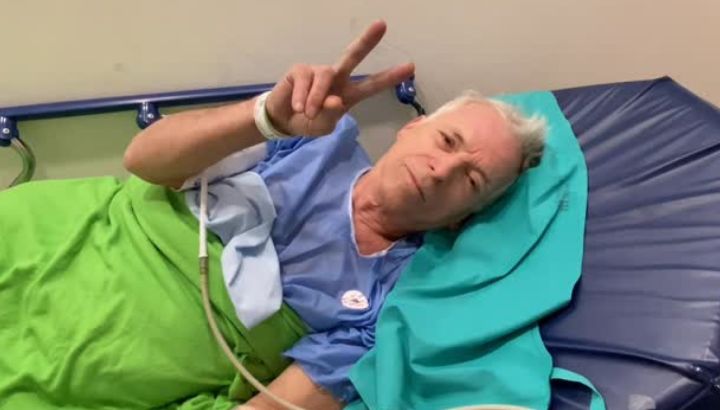 Gerardo Romano causó preocupación al mostrarse desde el hospital: qué le pasó