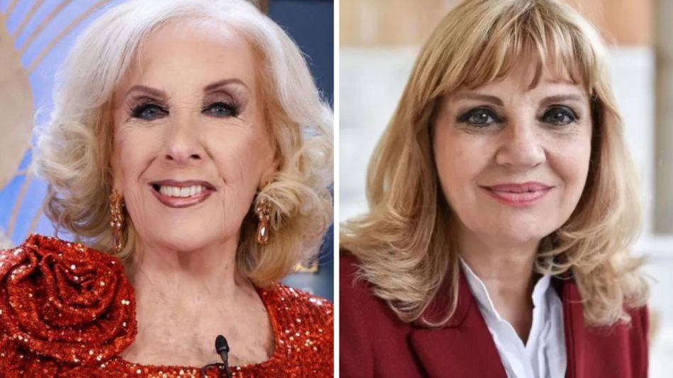 Mirtha Legrand y Tete Coustarot