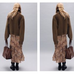 Sweater y falda Zara