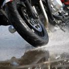 Moto aquaplaning