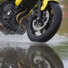 Moto aquaplaning