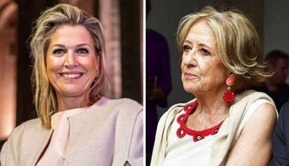 Máxima Zorreguieta y María del Carmen Cerruti