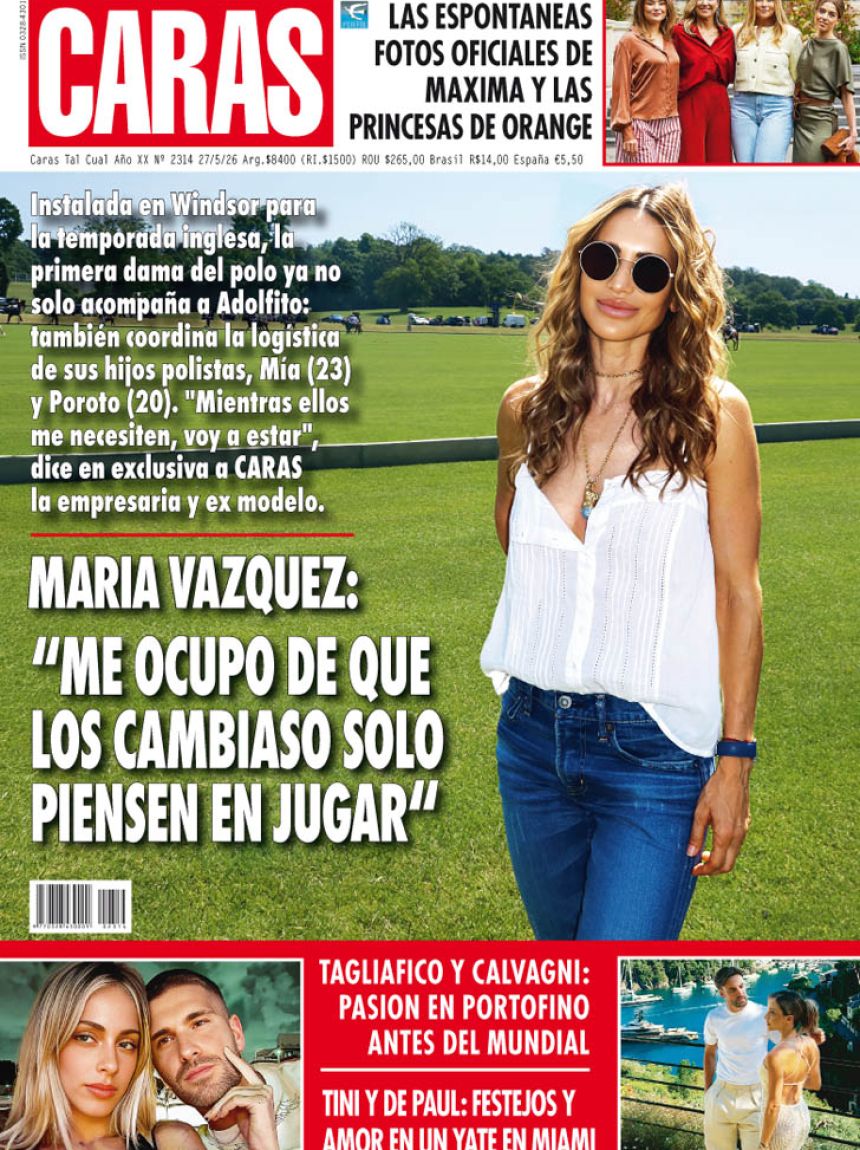 María Vázquez: “Me ocupo de que los Cambiaso solo piensen en jugar”