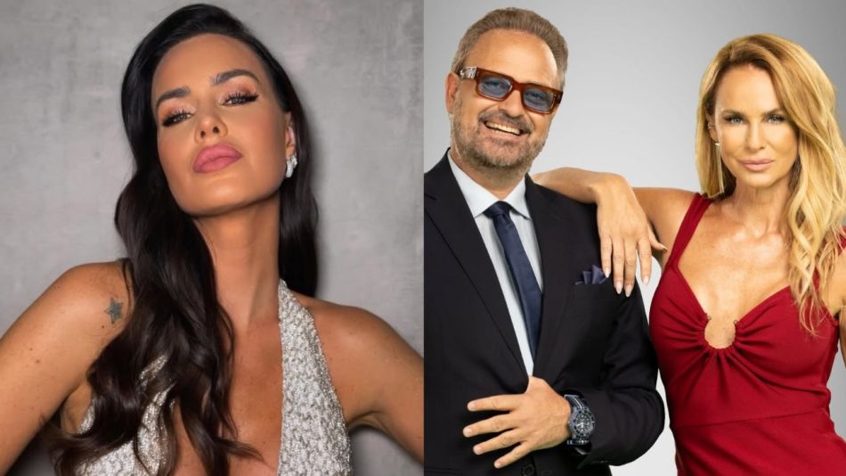 Natalie Weber, Sabrina Rojas y Augusto "Tartu" Tartúfoli