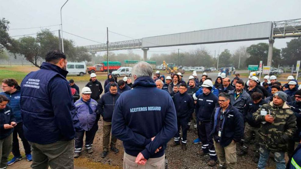 Asamblea de aceiteros en Cargill 27052026