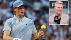 Jim Courier habló sobre Jannik Sinner