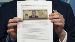 El presidente Donald Trump podría aparecer pronto en un nuevo billete de 250 dólares 28052026