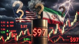 Precio del petróleo en niveles cercanos a los 100 dólares el barril.